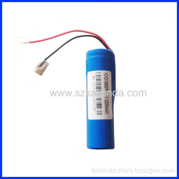 Rechargeable Li Ion Battery 18650 3.7V 2200mAh